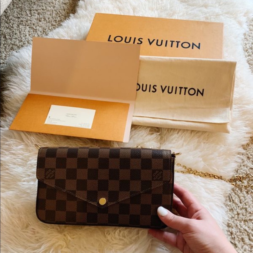 Louis Vuitton felicie monogram